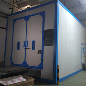 無(wú)地坑噴砂房